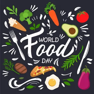 世界美食日概念