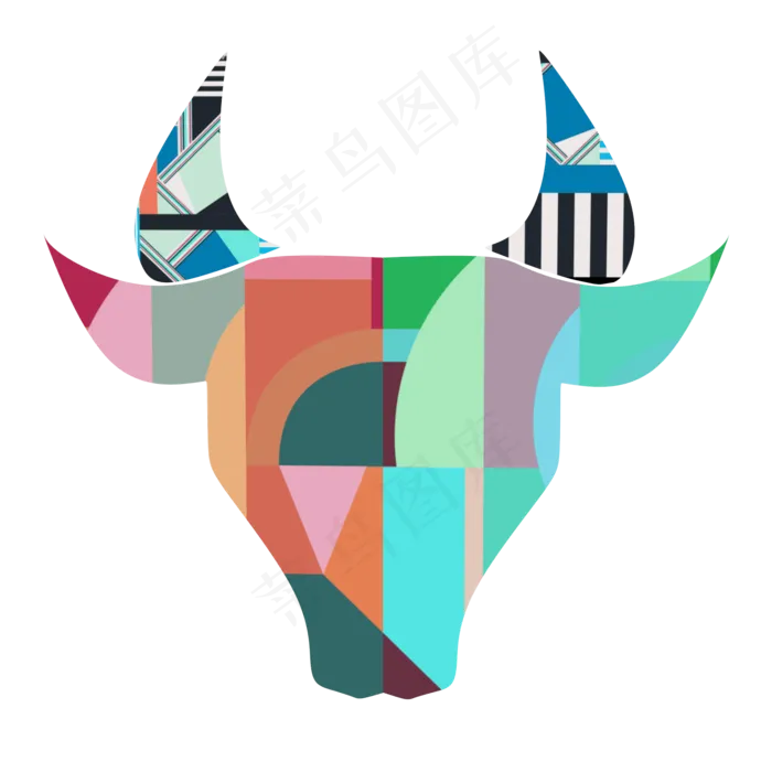 拼接牛年(2000X2000(DPI:300))psd模版下载