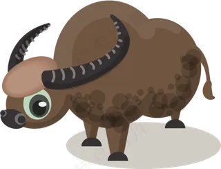 七夕情人节可爱卡通牛