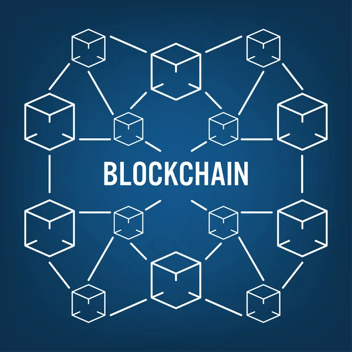 区块链技术概念eps,ai矢量模版下载