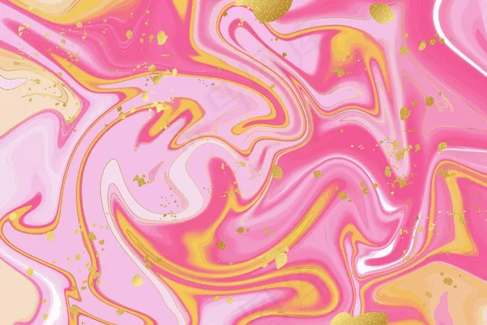 液体大理石背景金飞溅eps,ai矢量模版下载