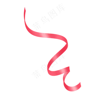 红色丝带飘带彩带