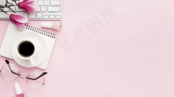 带复印空间的平放书桌物品架