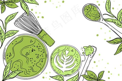 抹茶背景主题