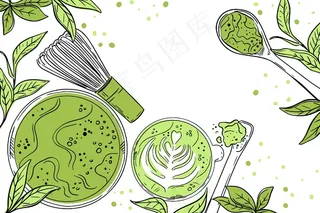 抹茶背景主题