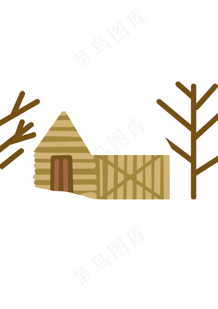 立冬白雪房屋(2894X4093(DPI:350))psd模版下载