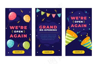 重新打开模板故事