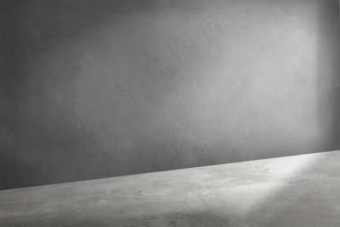 带阴影的阁楼风格的灰色 3d 产品背景