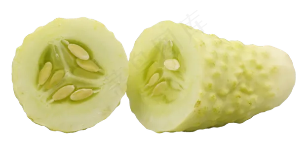 切开蔬菜苦瓜 切开蔬菜苦瓜