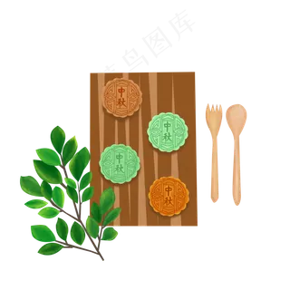 日系小清新月饼