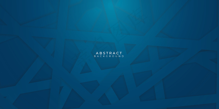 现代网状蓝色抽象背景。