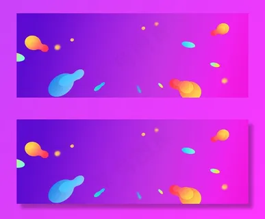 彩色大促双十一banner