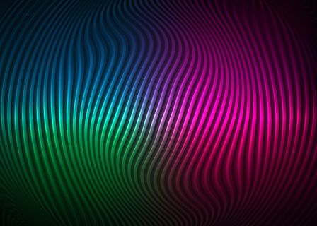 彩色视错觉，抽象背景。扭曲螺旋设计理念。波浪条纹图案