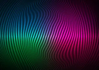 彩色视错觉，抽象背景。扭曲螺旋设计理念。波浪条纹图案