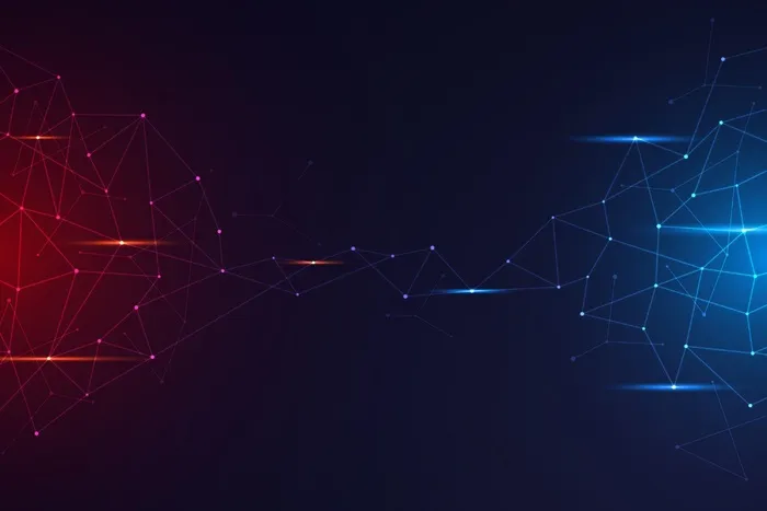 渐变网络连接背景eps,ai矢量模版下载