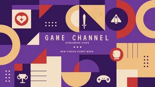 几何游戏youtube频道艺术