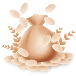 钱袋和金币 钱袋和金币