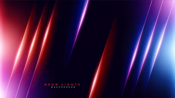 抽象霓虹灯游戏背景