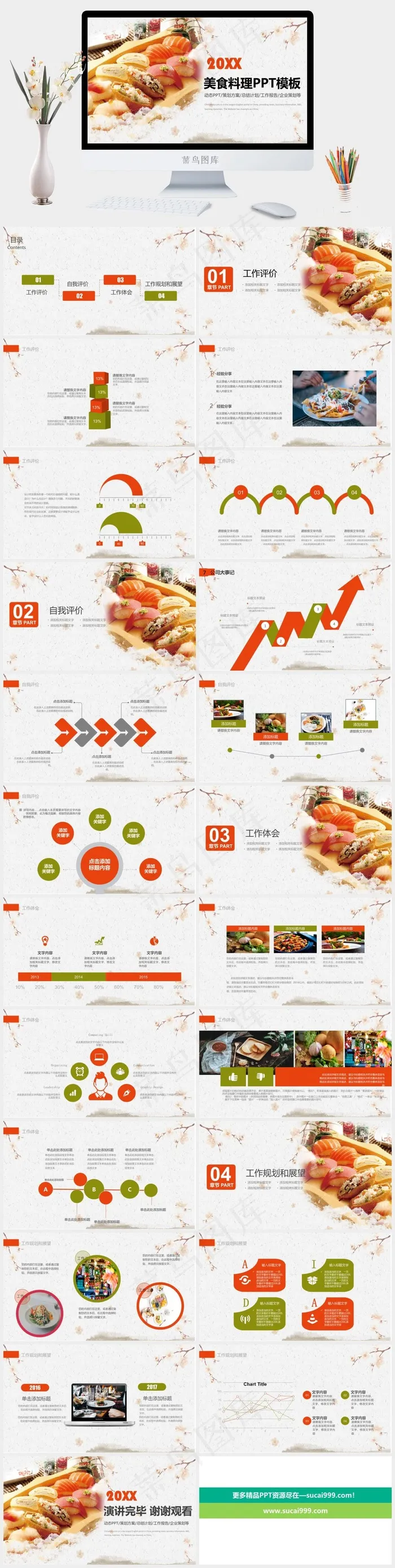 展望
灰色实景风标准PPT模板