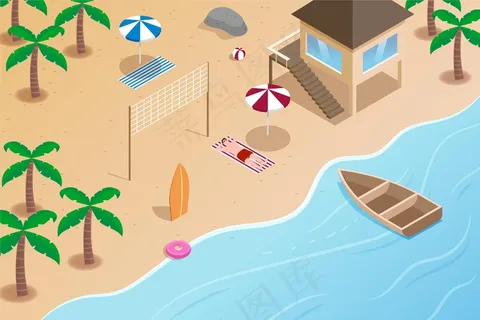等距海滩 等距海滩