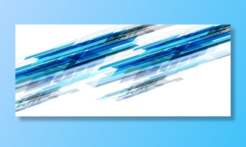 白色设计设计现代未来主义背景下的抽象蓝黑几何动态创意