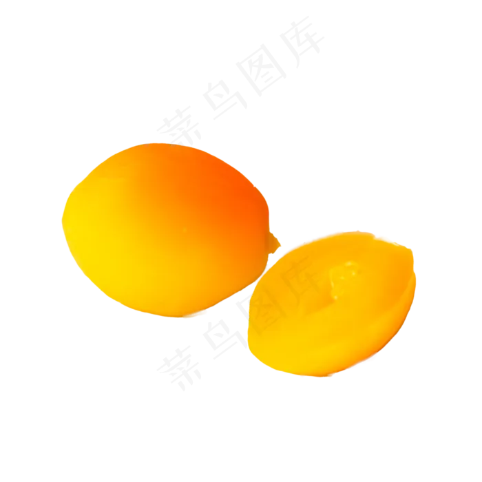 实物黄杏(2000X2000(DPI:300))psd模版下载