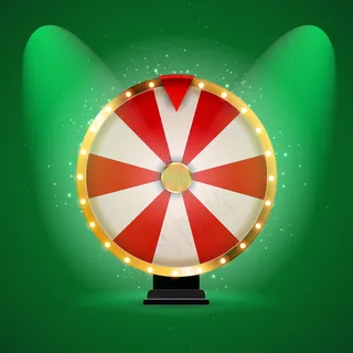 幸运之轮，幸运图标。插图