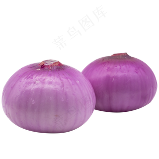 两颗洋葱装饰