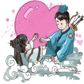 七夕情人节牛郎织女