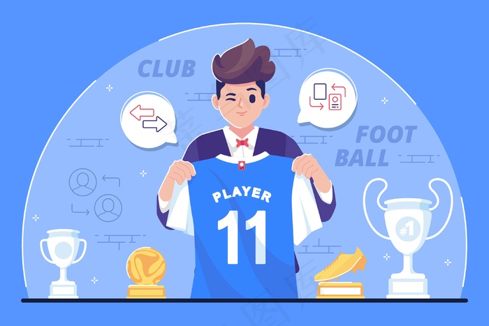 足球运动员转会说明