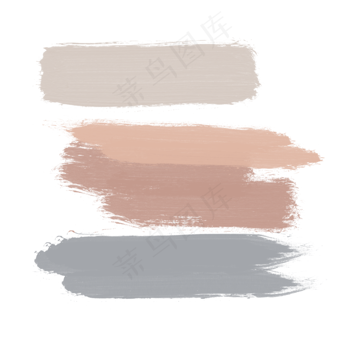 莫兰迪色颜料笔触笔刷(2500X2500(DPI:300))psd模版下载