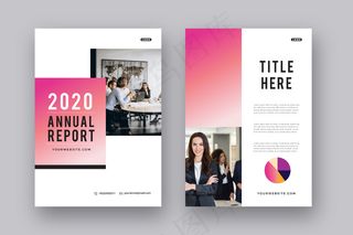 宣传册模板布局展示