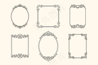 复古装饰框套装