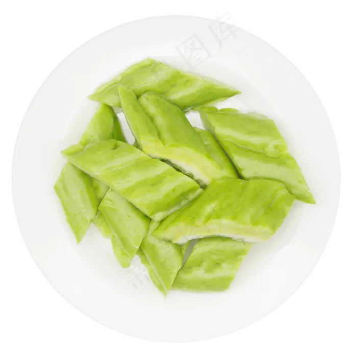 圆形盘子苦瓜(2000*2000px 300 dpi )