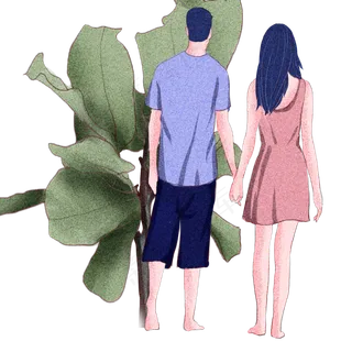 情侣情人节商用元素