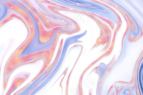 金色光泽纹理的液体大理石背景 金色光泽纹理的液体大理石背景