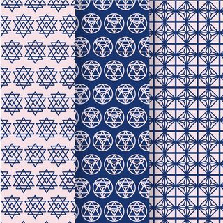 最小几何图案集合