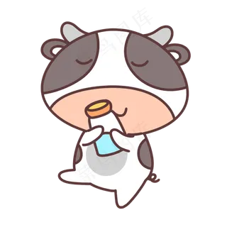 可爱奶牛
