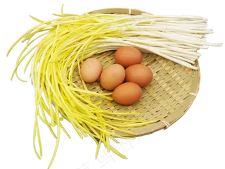 新鲜蔬菜鸡蛋韭黄