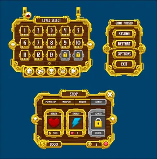 齿轮和齿轮游戏窗口