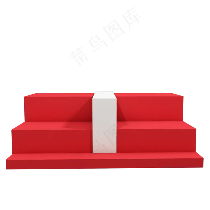 红色展台(2000*2000px 300 dpi )