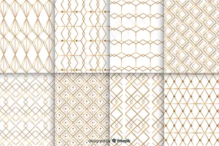 豪华几何图案包