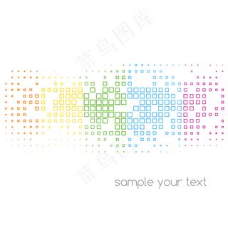 抽象彩色几何背景