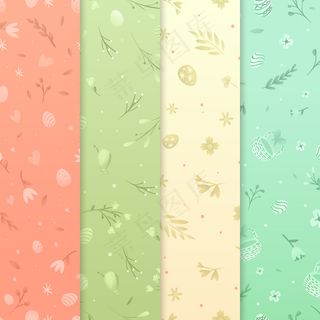 平纹复活节图案