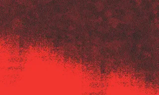 带有斜纹墨水条背景的破旧垃圾桶