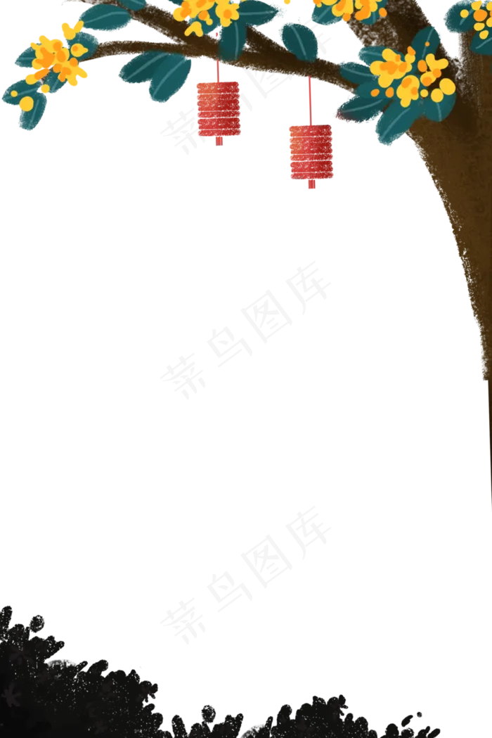 中国风传统节日边框(3000X3000(DPI:300))