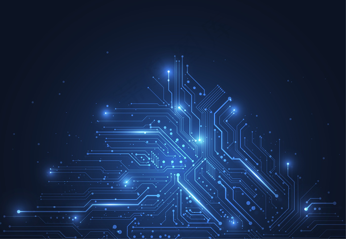 电路板纹理抽象背景技术