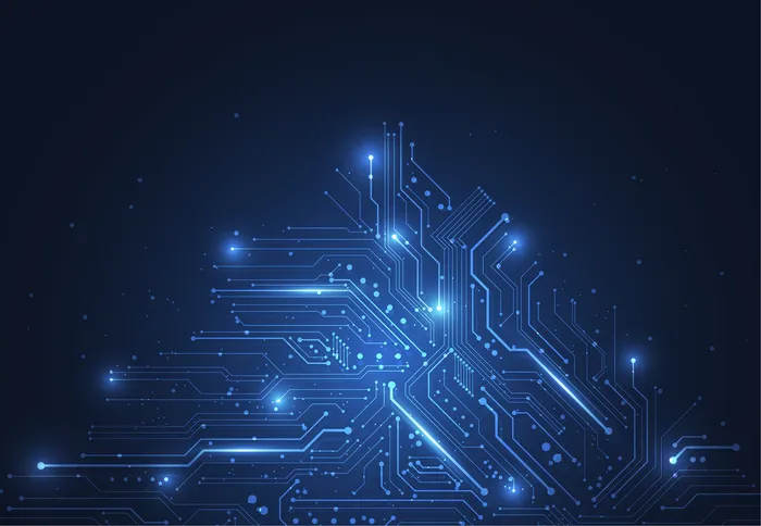 电路板纹理抽象背景技术eps,ai矢量模版下载