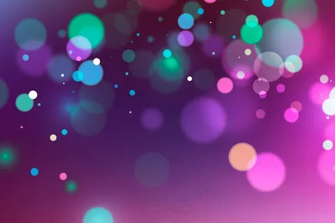 散景效果背景与光圈