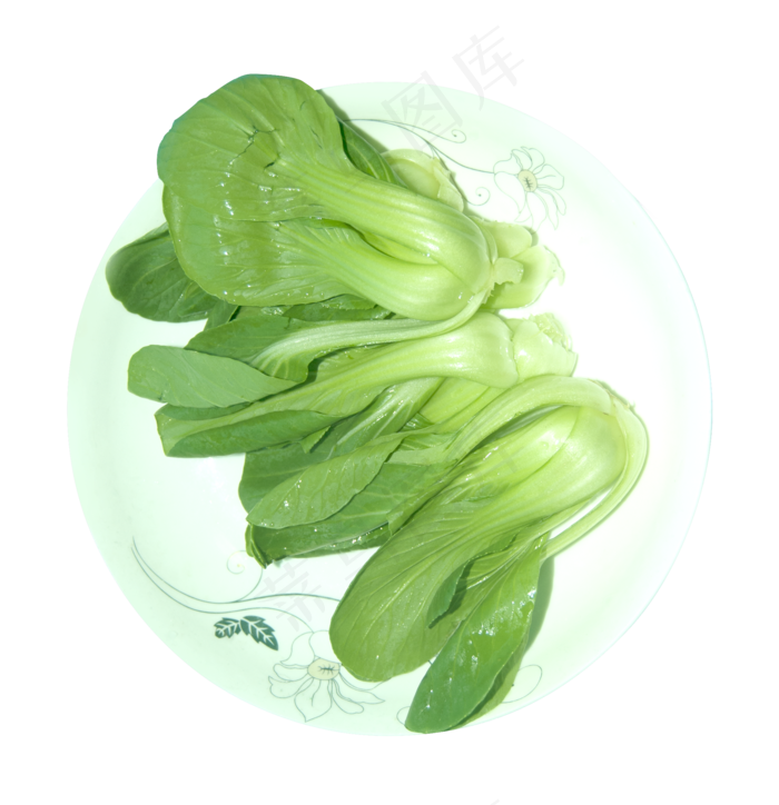 食物食材蔬菜绿色油菜(2000X2000(DPI:300))